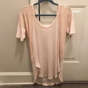 Altar’d State Small Light pink Henley top